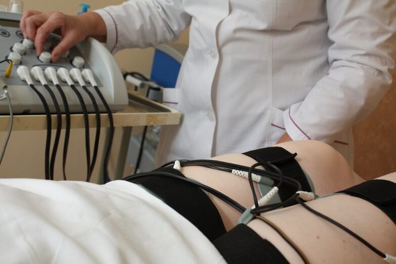 Electromostimulation as a method of treatment for prostatitis