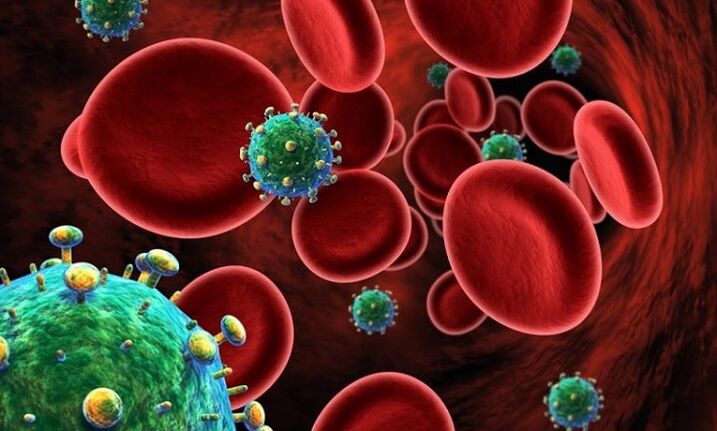 Viruses in the body as a cause of prostatitis