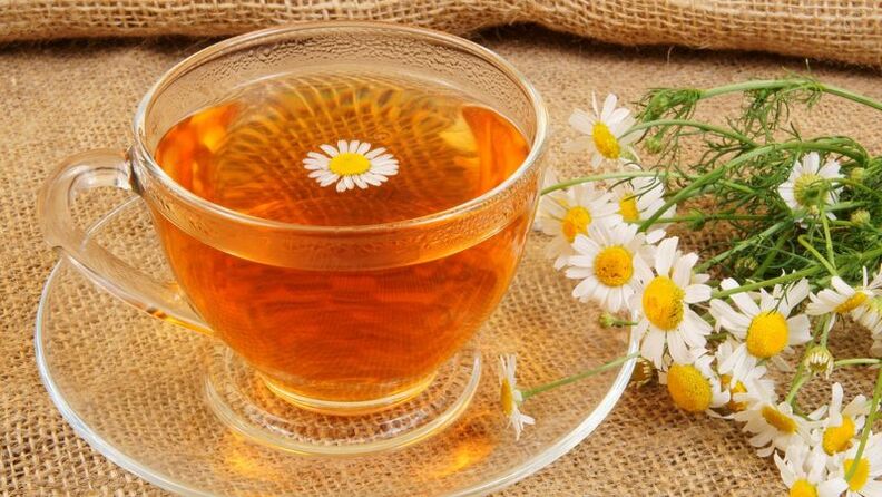 Chamomile decoction for prostatitis